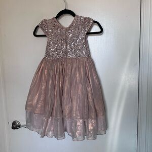 NWOT Pippa & Julie Blush Sequin Dress